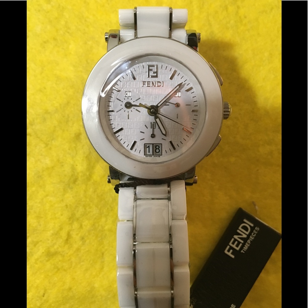 FENDI Women's Swiss Made Chronograph Watch, 38mm - Picture 1 of 8